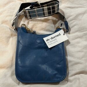 Ah Dorned Blue Crossbody Bag